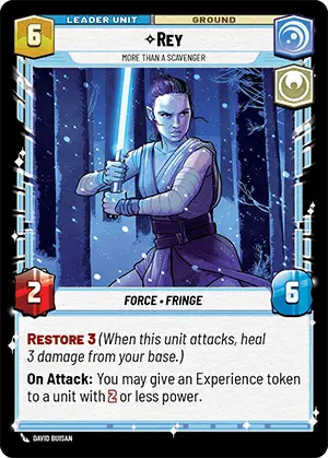 SWU Shadows of the Galaxy Leader Singles