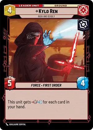 SWU Shadows of the Galaxy Leader Singles