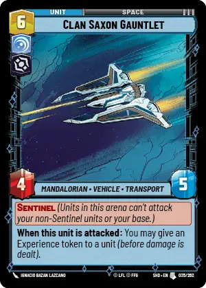 SWU Shadows of the Galaxy Villainy/Vigilance Singles