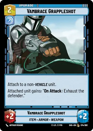 SWU Shadows of the Galaxy Singles Vigilance