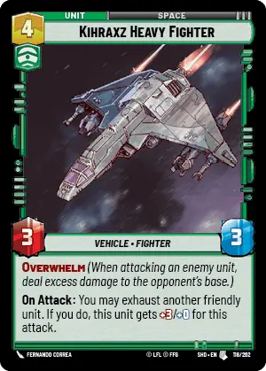 SWU Shadows of the Galaxy Singles Command