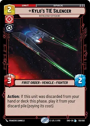 SWU Shadows of the Galaxy Singles Villainy/Agression