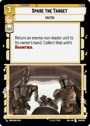 SWU Shadows of the Galaxy Singles Cunning/Heroism