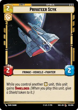 SWU Shadows of the Galaxy Singles Cunning