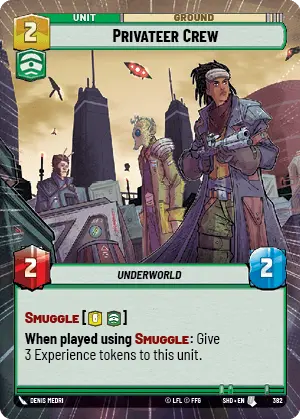 SWU Shadows of the Galaxy Singles Command