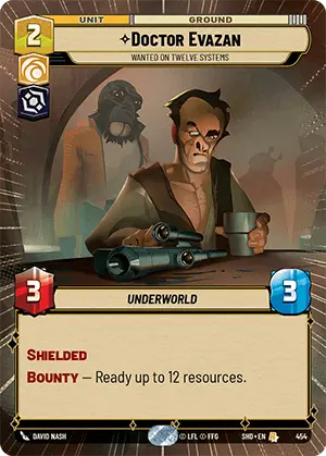 SWU Shadows of the Galaxy Singles Cunning/Villainy