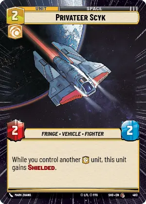 SWU Shadows of the Galaxy Singles Cunning