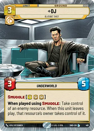 SWU Shadows of the Galaxy Singles Cunning