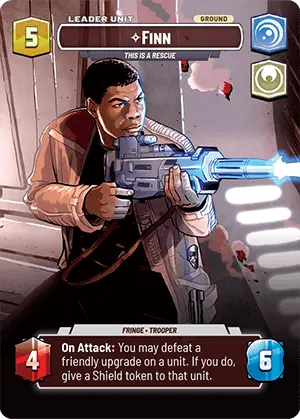 SWU Shadows of the Galaxy Leader Singles