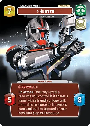 SWU Shadows of the Galaxy Leader Singles