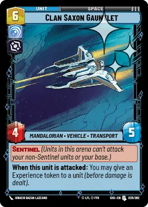 SWU Shadows of the Galaxy Villainy/Vigilance Singles