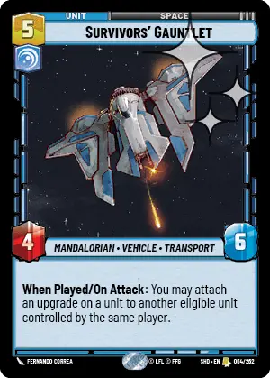 SWU Shadows of the Galaxy Singles Vigilance