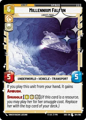 SWU Shadows of the Galaxy Singles Cunning/Heroism