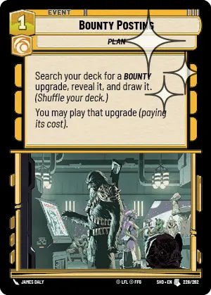 SWU Shadows of the Galaxy Singles Cunning