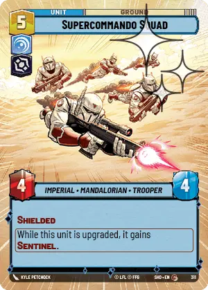 SWU Shadows of the Galaxy Villainy/Vigilance Singles