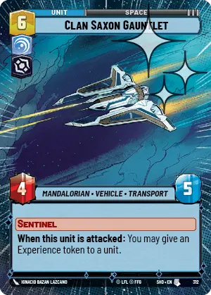 SWU Shadows of the Galaxy Villainy/Vigilance Singles