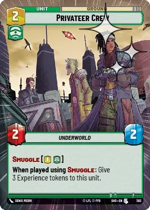 SWU Shadows of the Galaxy Singles Command