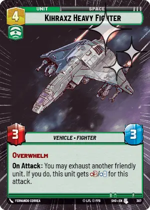 SWU Shadows of the Galaxy Singles Command