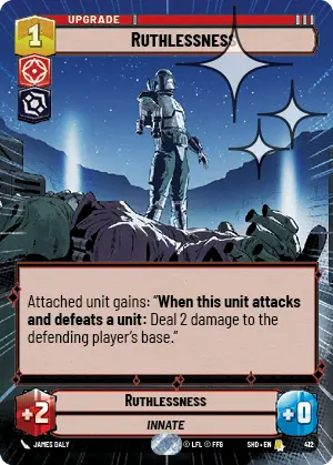 SWU Shadows of the Galaxy Singles Villainy/Agression