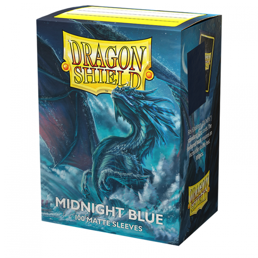 Dragon Shield - Box 100 - Midnight Blue MATTE