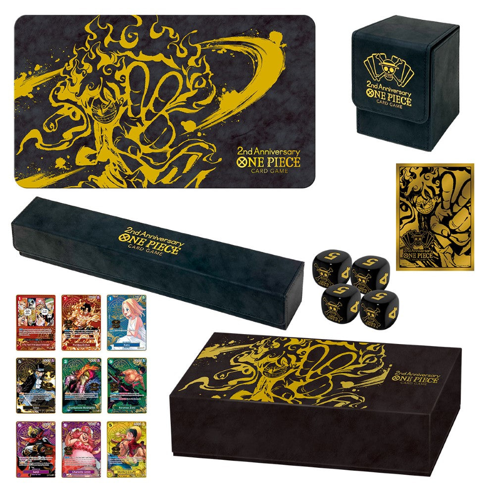 One Piece Card Game: Japanese 2nd Anniversary Set (pre-order limit 1 per person)