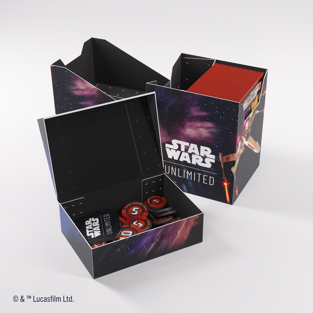 Gamegenic Star Wars Unlimited Soft Crate - X-Wing/TIE Fighter