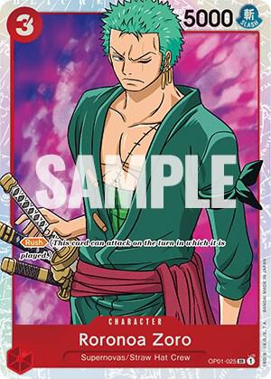 One Piece OP01 Romance Dawn Singles - Red