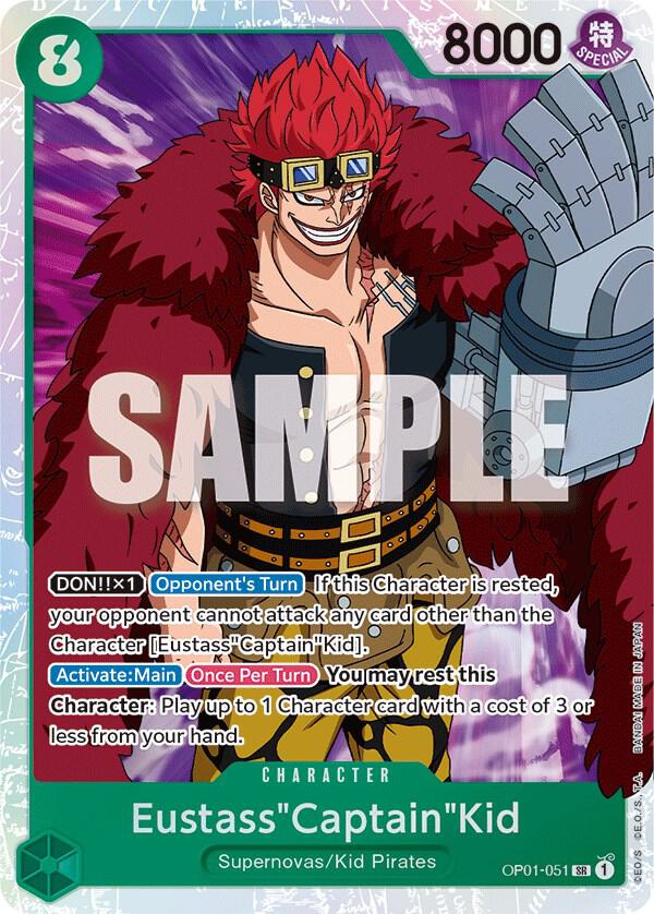 One Piece OP01 Romance Dawn Singles - Green