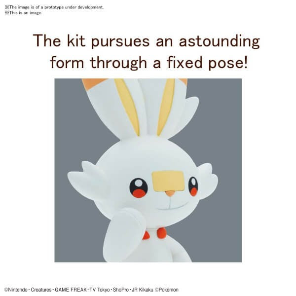 POKEMON - POKEMON MODEL KIT QUICK!! 05 - SCORBUNNY