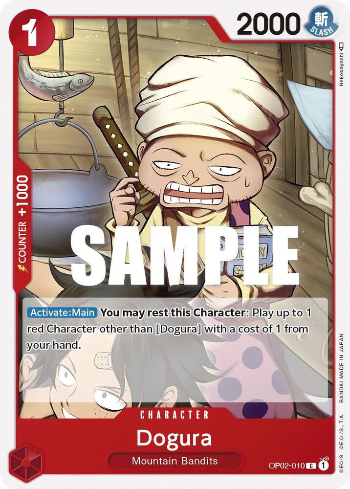 One Piece OP02 Paramount War Singles - Red