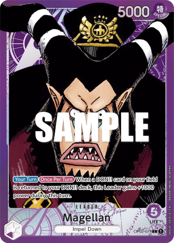 One Piece OP02 Paramount War Singles -Purple