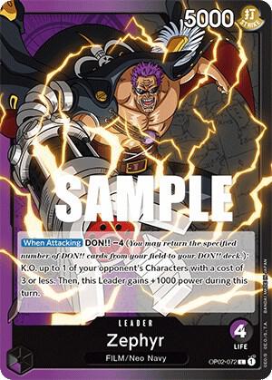 One Piece OP02 Paramount War Singles -Purple