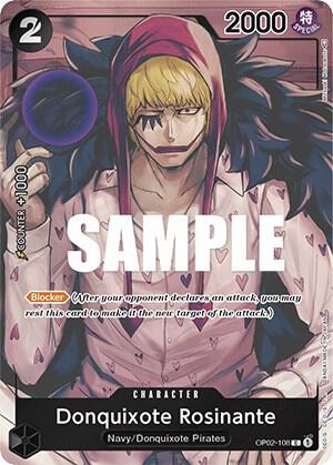 One Piece OP02 Paramount War Singles -Black