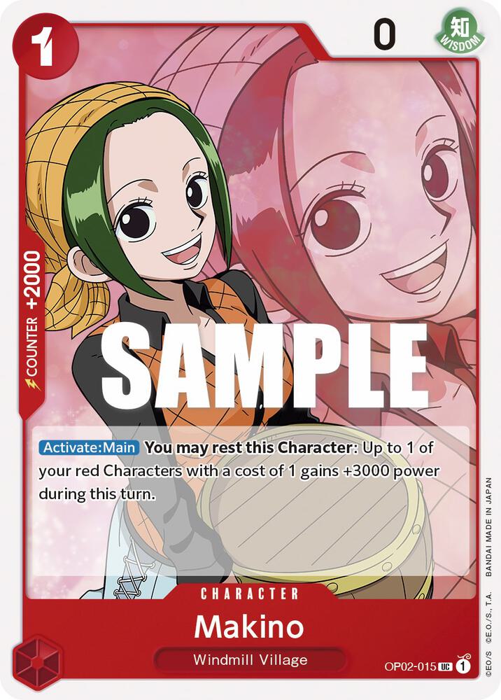 One Piece OP02 Paramount War Singles - Red