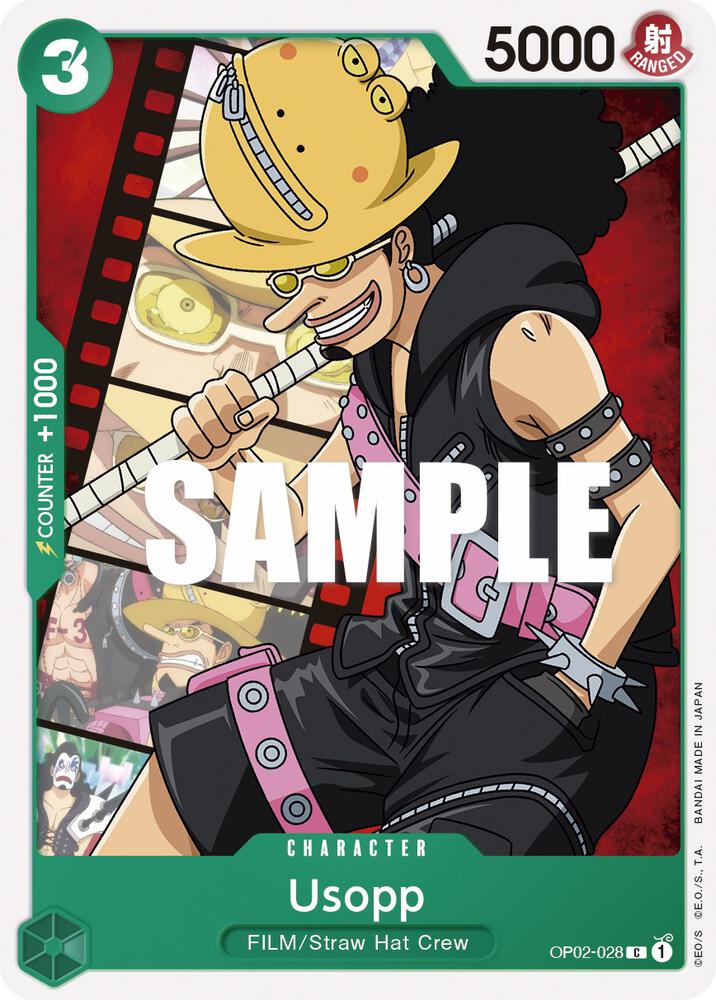 One Piece OP02 Paramount War Singles - Green