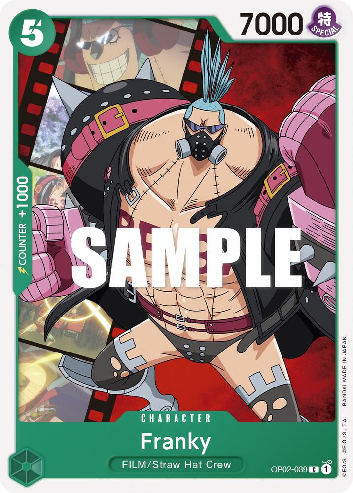 One Piece OP02 Paramount War Singles - Green