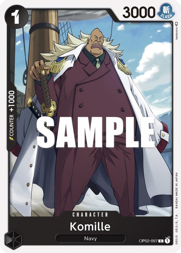 One Piece OP02 Paramount War Singles -Black