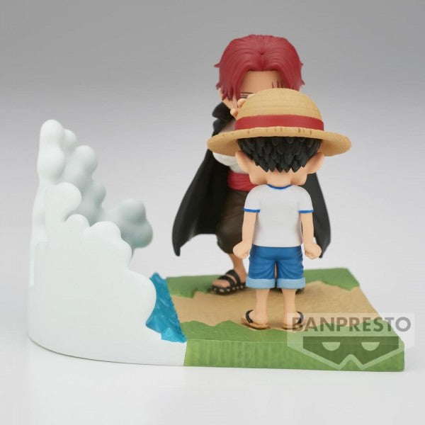 ONE PIECE - WORLD COLLECTABLE FIGURE LOG STORIES - MONKEY.D.LUFFY & SHANKS