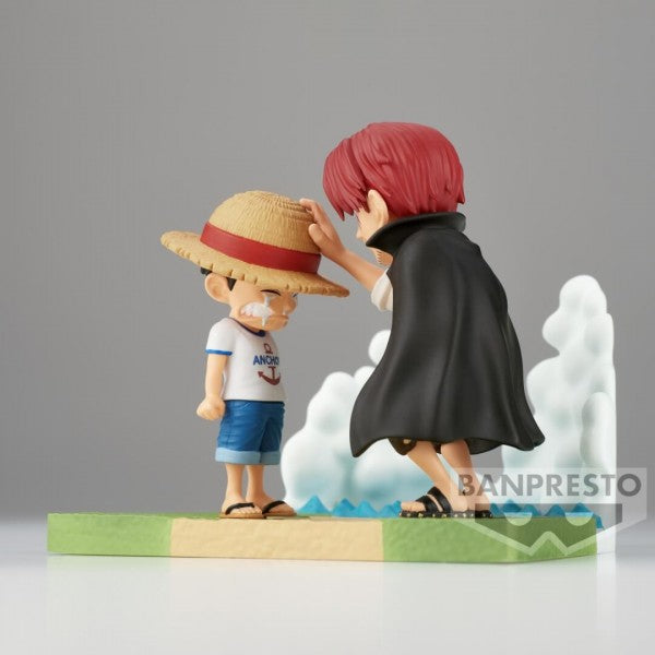 ONE PIECE - WORLD COLLECTABLE FIGURE LOG STORIES - MONKEY.D.LUFFY & SHANKS