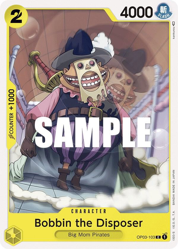 One Piece OP03 Pillars of Strength Singles - Yellow