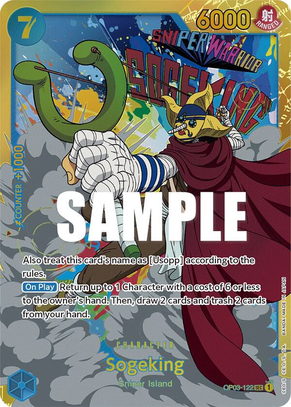 One Piece OP03 Pillars of Strength Singles - Blue