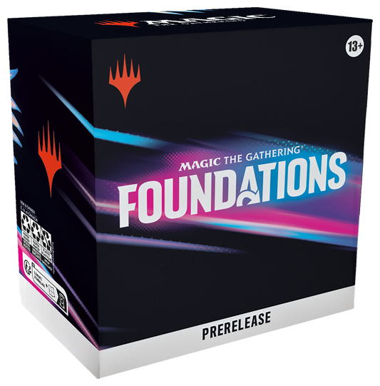 Magic the Gathering Foundations Pre-release Bundle (6 play boosters & a D20 dice)