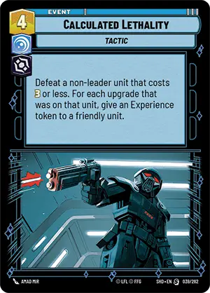 SWU Shadows of the Galaxy Villainy/Vigilance Singles