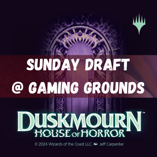 Magic The Gathering: Sunday Draft Play 3pm @ Gaming Grounds Bentleigh East