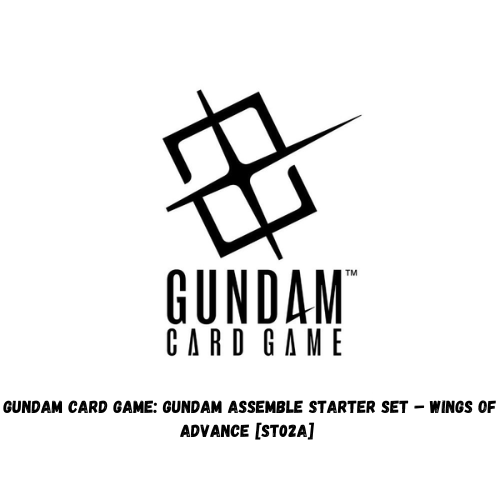 Gundam Card Game: Gundam Assemble Starter Set – Wings of Advance [ST02A] (pre-order)