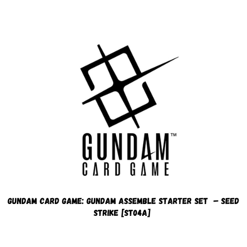 Gundam Card Game: Gundam Assemble Starter Set  – SEED Strike [ST04A] (pre-order)