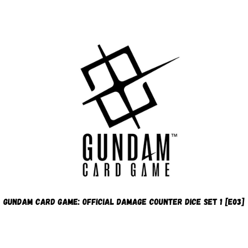 Gundam Card Game: Official Damage Counter Dice Set 1 [E03] (pre-order)