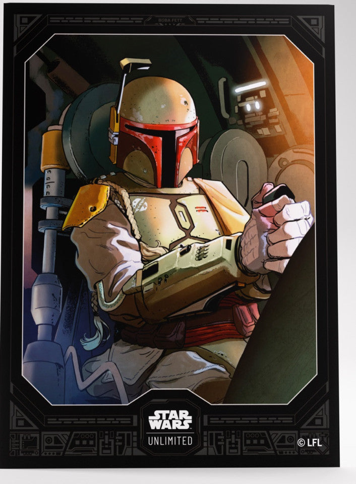 Gamegenic Star Wars Unlimited Art Sleeves - Boba Fett