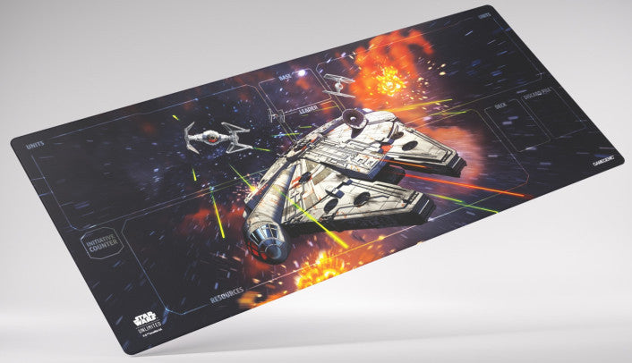 Gamegenic Star Wars Unlimited Xtra-Wide Game Mat - Millenium Falcon