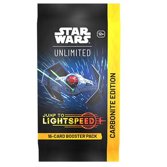 Star Wars Unlimited - Jump to Lightspeed Carbonite Booster (Single) (pre-order)